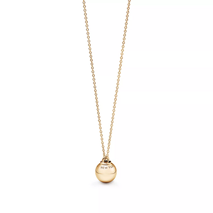 [Haelin Jewelry]BALL PENDANT 12.75MM NECKLACE