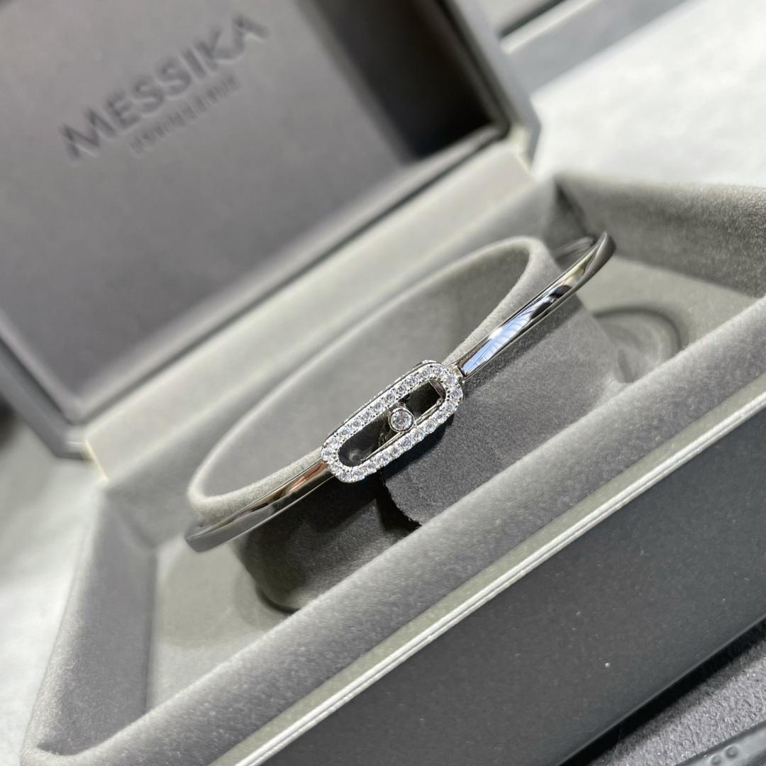 [⭐Haelin Jewelry]Move Uno pavé flex bangle medium