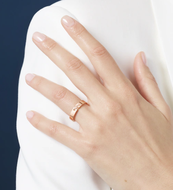 [⭐Haelin Jewelry]ALLIANCE LIENS VIDENCE DIAMOND 4MM RING