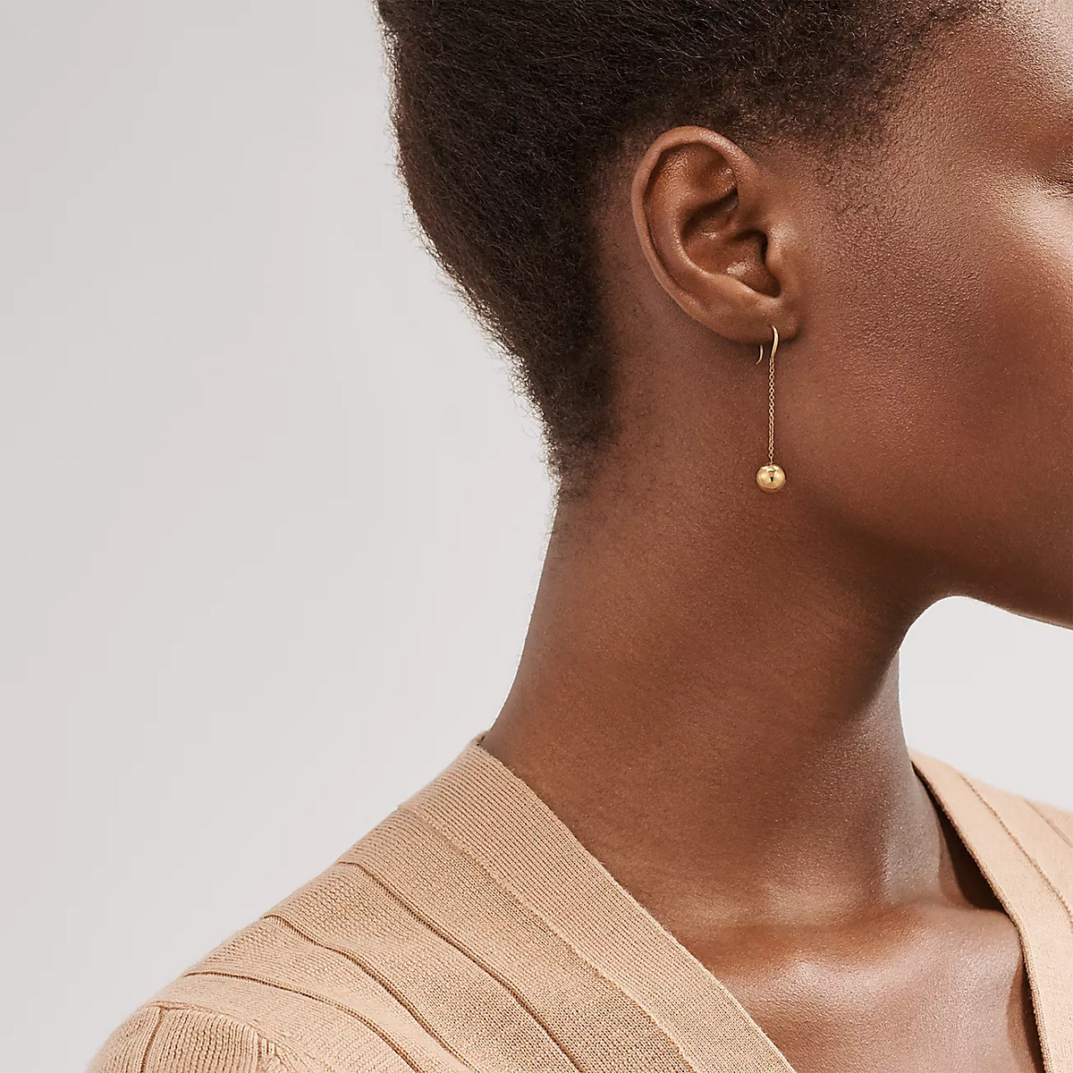 [Haelin Jewelry]BALL HOOK EARRINGS