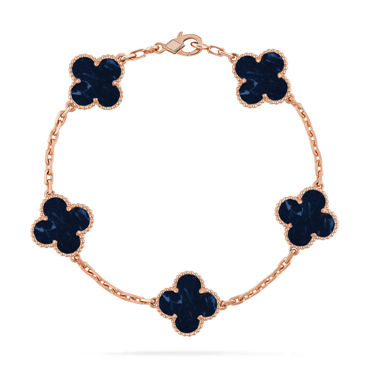 [⭐Haelin Jewelry]CLOVER 5 MOTIF PIETERSITE BRACELET COLLECTION