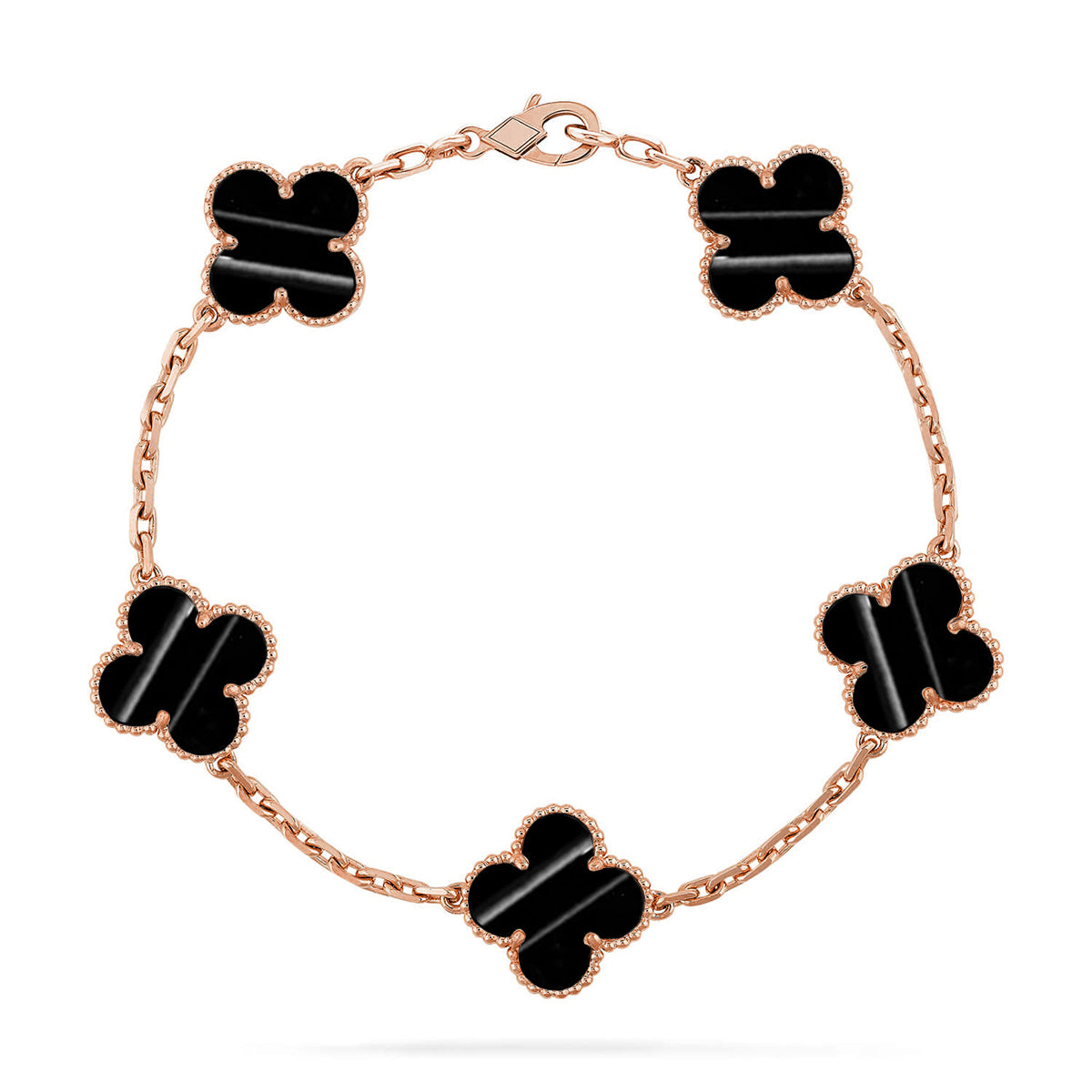 [⭐Haelin Jewelry] CLOVER 5 MOTIF PULSAR STONE BRACELET COLLECTION