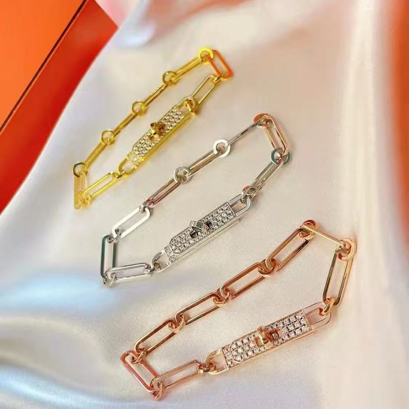 [⭐Haelin Jewelry]CHAINE BRACELET SMALL MODEL DIAMOND