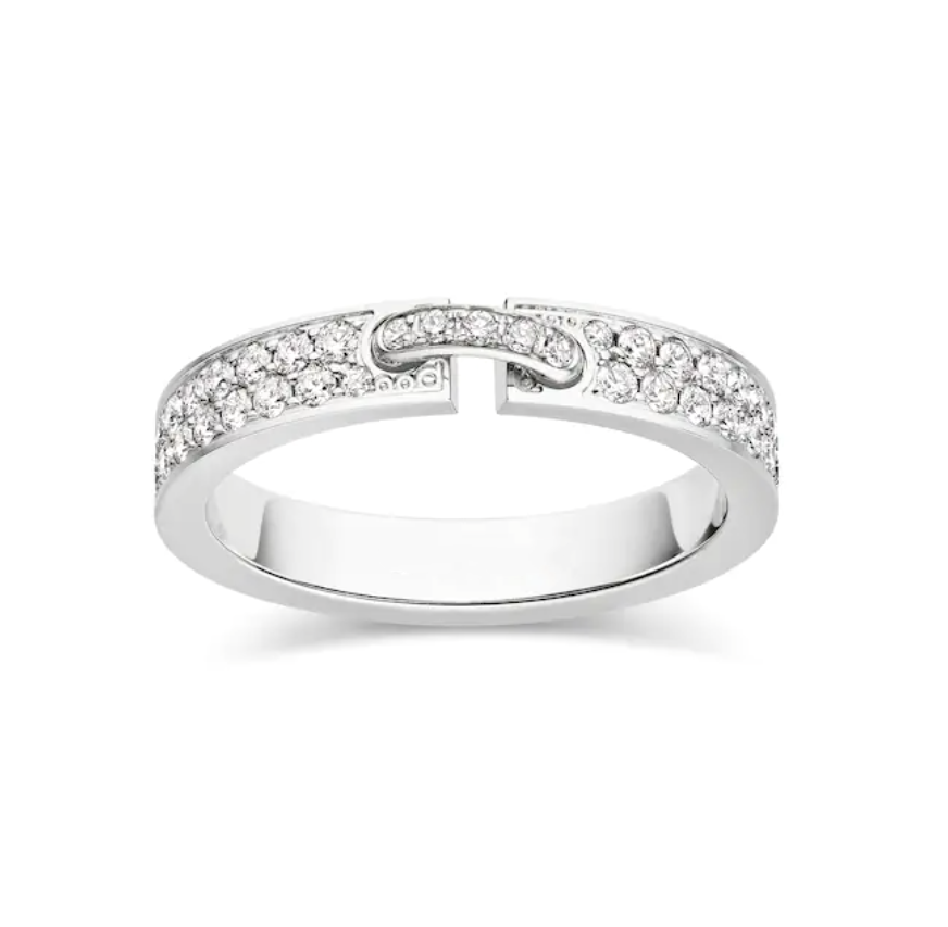 [⭐Haelin Jewelry]ALLIANCE LIENS VIDENCE PAVED DIAMOND 4MM RING