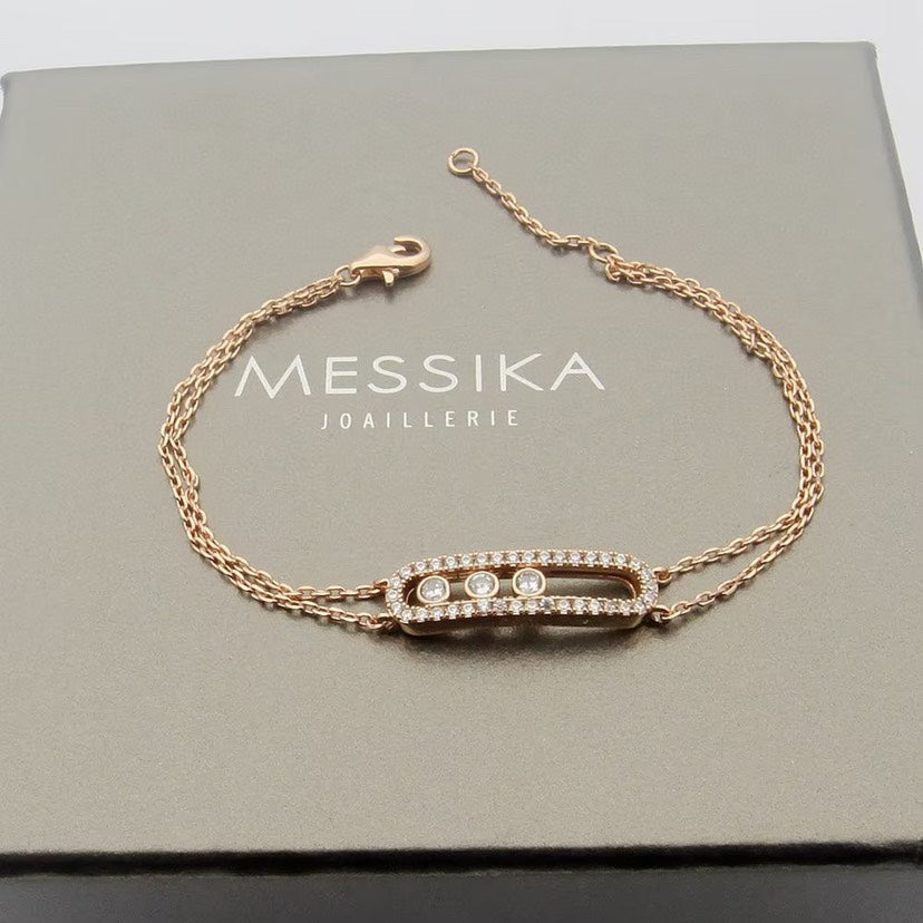 [⭐Haelin Jewelry] Move Classique pavé bracelet