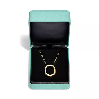 [Haelin Jewelry]LOCK NECKLACE GOLD
