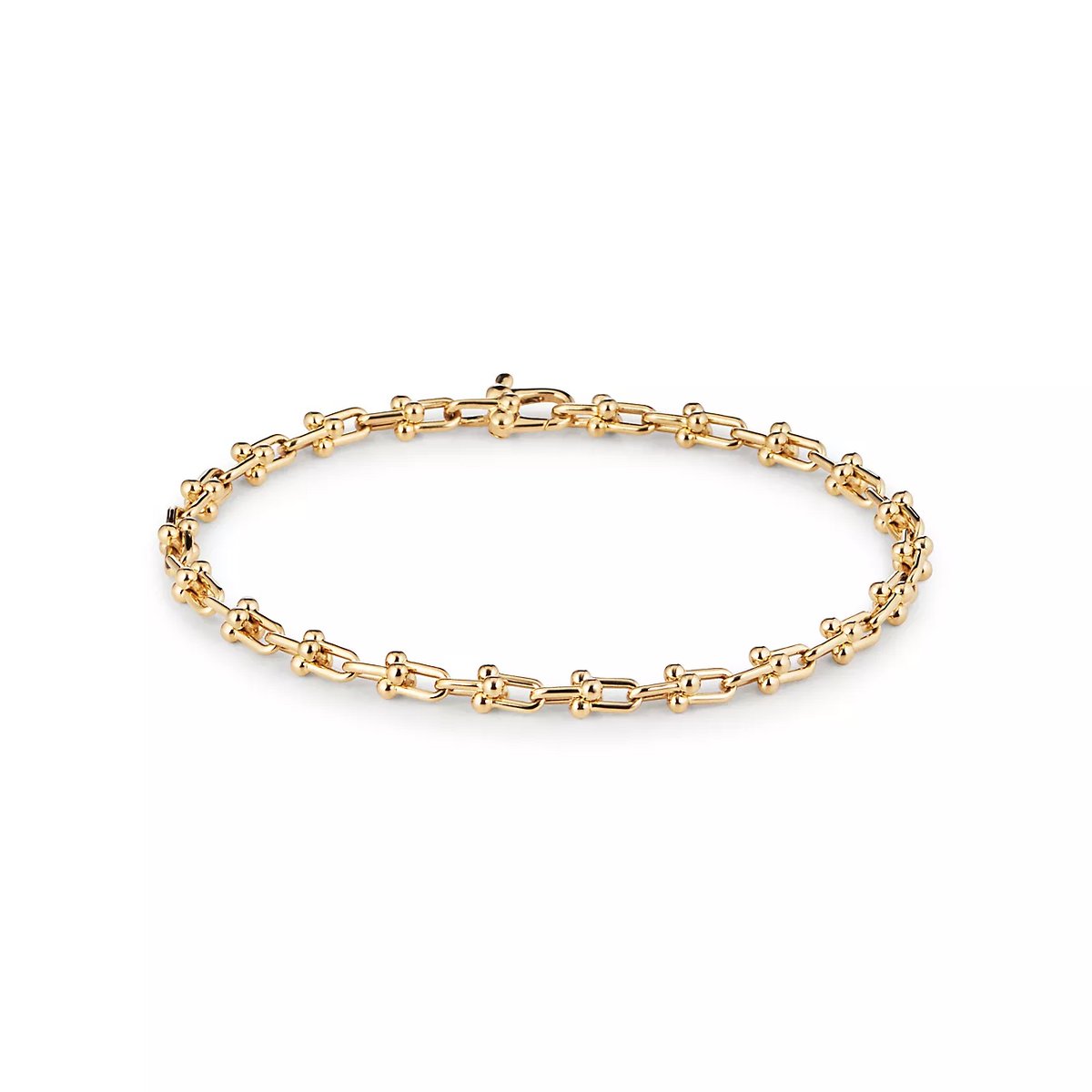 [Haelin Jewelry]HARDWEAR MICRO LINK 44 MOTIF GOLD BRACELET