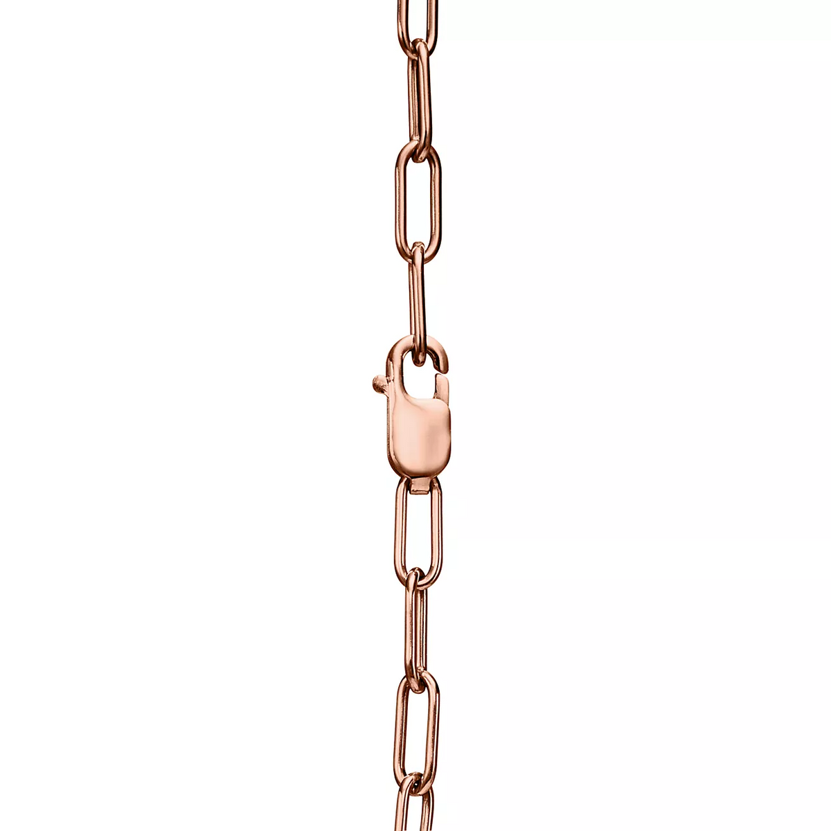 [Haelin Jewelry]LOCK SMALL PENDANT PINK DIAMOND PINK GOLD NECKLACE