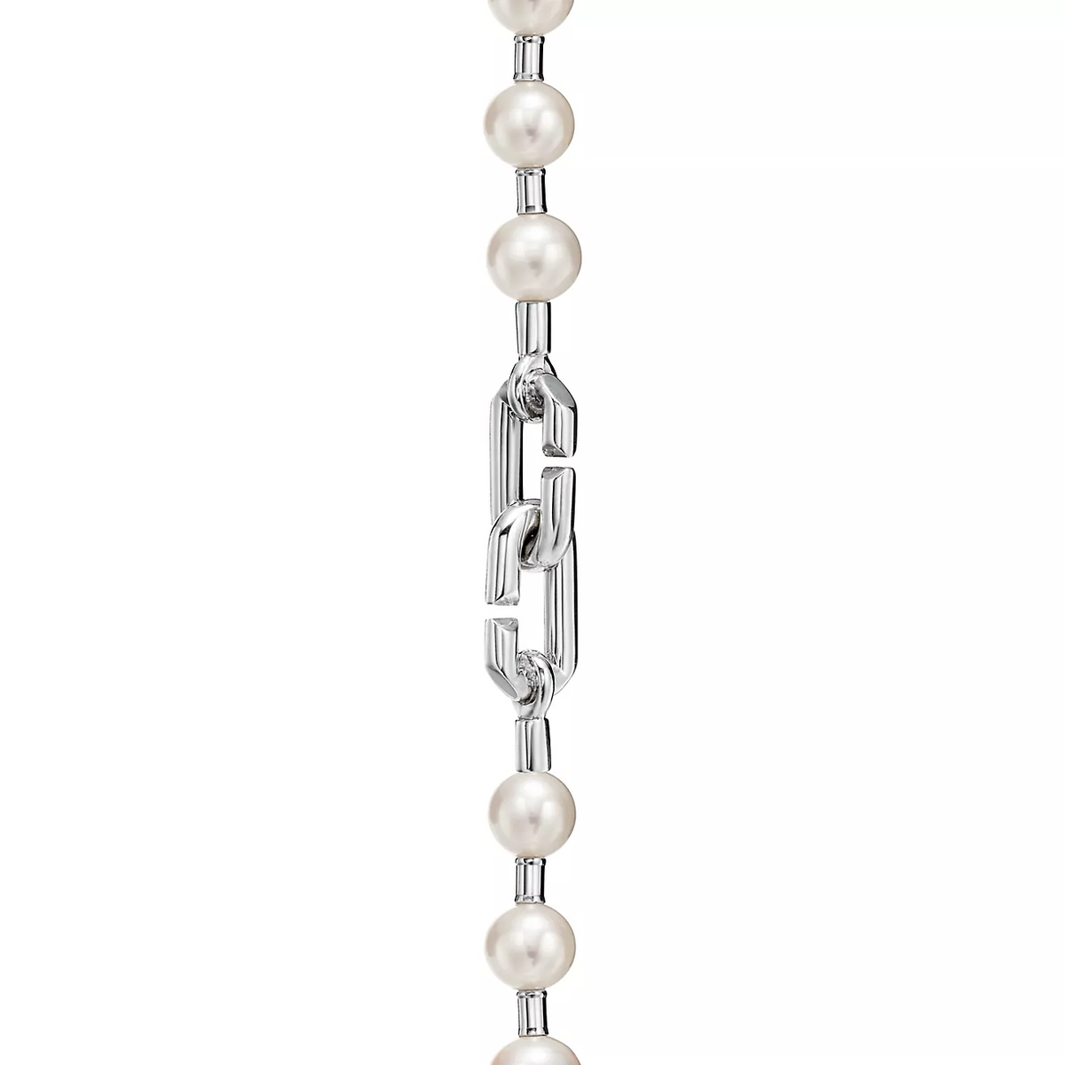 [Haelin Jewelry]PEARL LOCK SILVER BRACELET