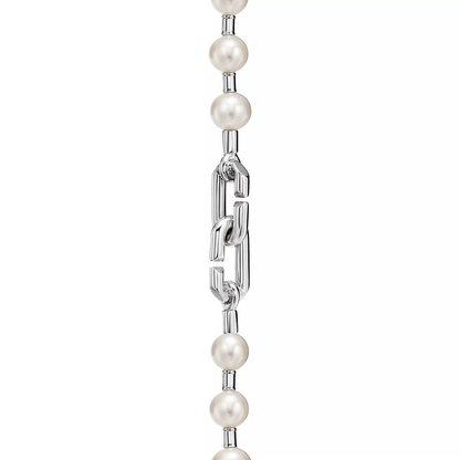 [Haelin Jewelry]PEARL LOCK SILVER BRACELET