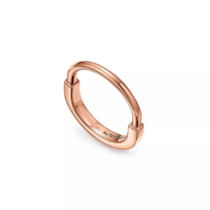 [Haelin Jewelry]LOCK RING PINK GOLD