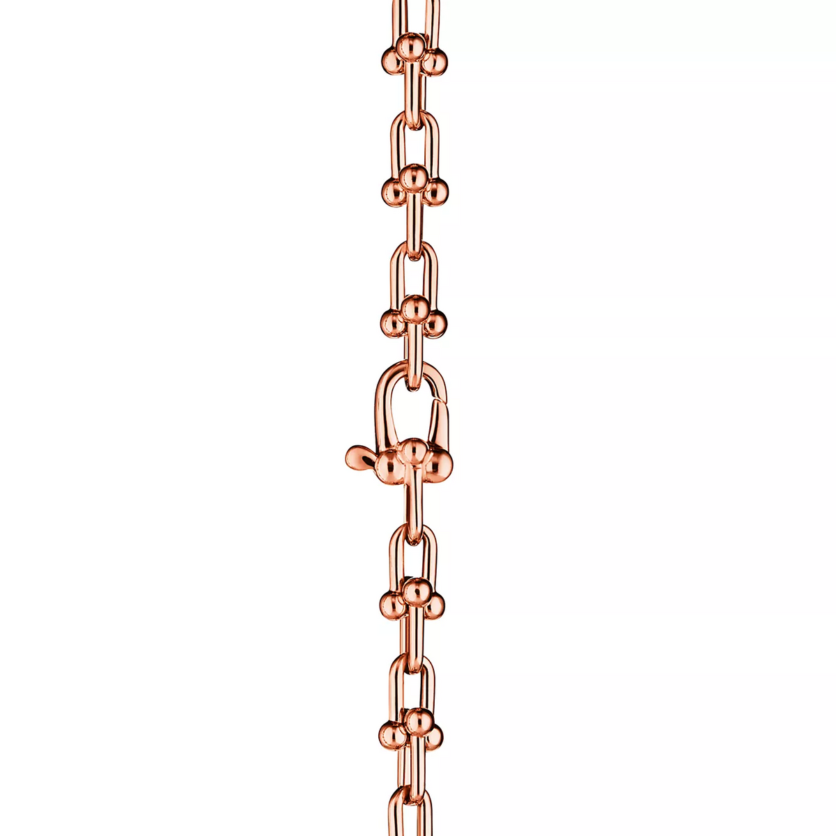 [Haelin Jewelry]HARDWEAR MICRO LINK 44 MOTIF PINK GOLD BRACELET