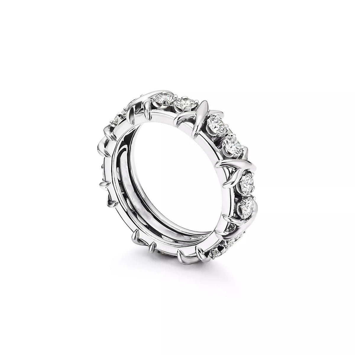 [Haelin Jewelry]SIXTEEN STONE SILVER RING