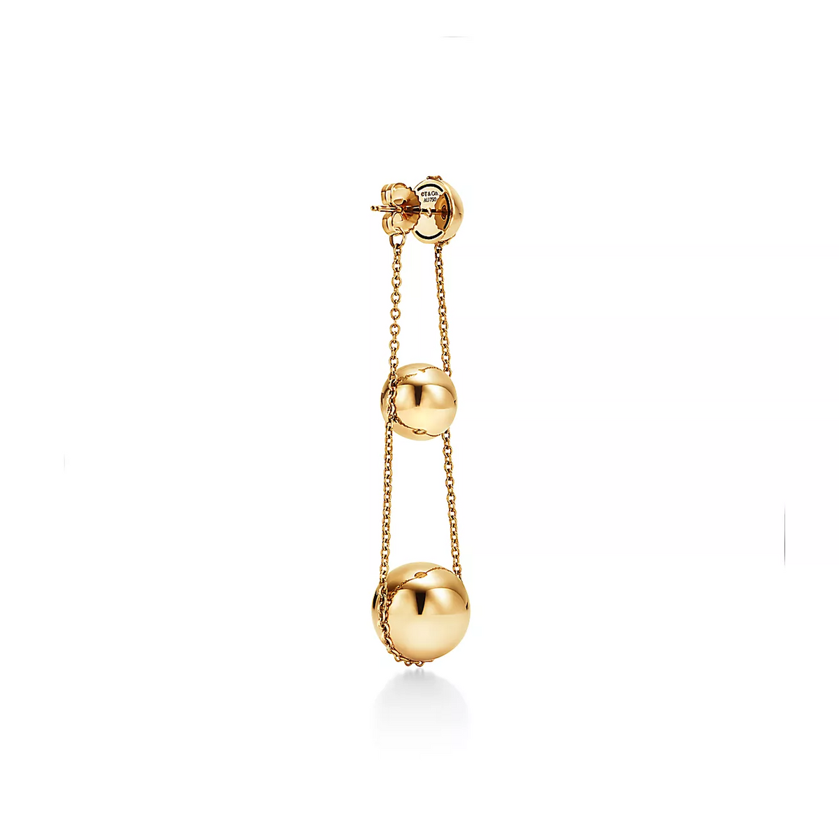 [Haelin Jewelry]TRIPLE DROP GOLD EARRINGS