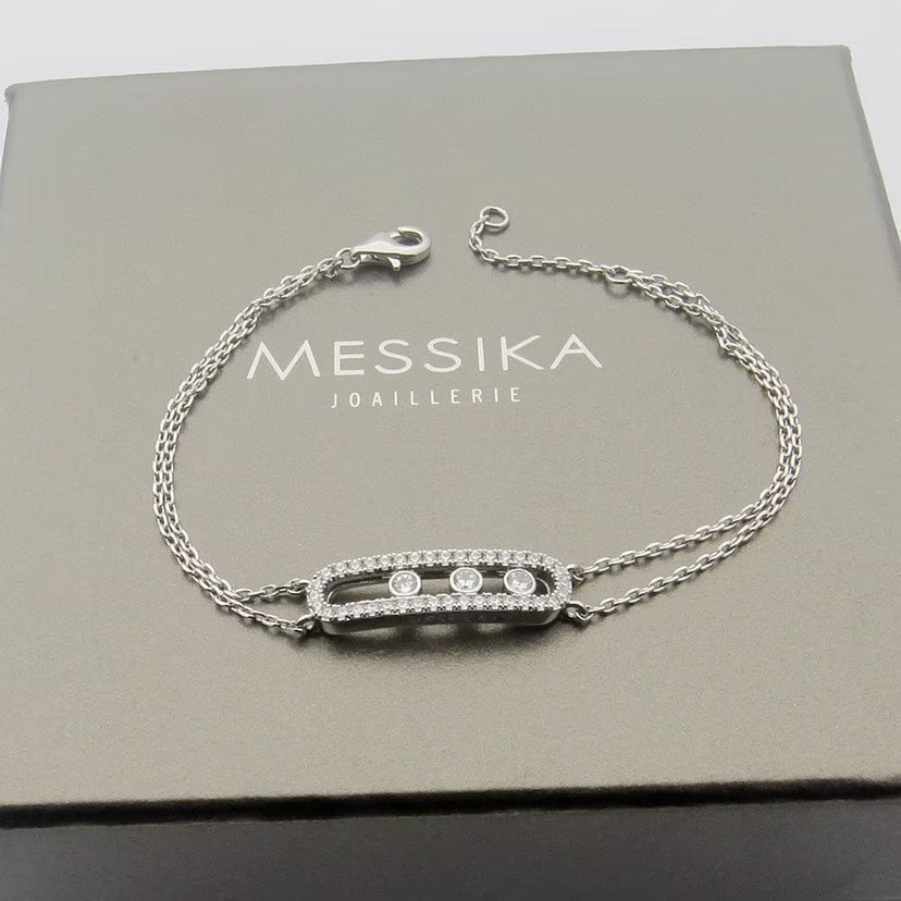 [⭐Haelin Jewelry] Move Classique pavé bracelet