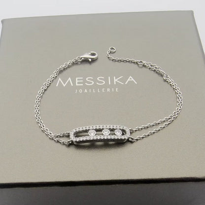 [⭐Haelin Jewelry] Move Classique pavé bracelet