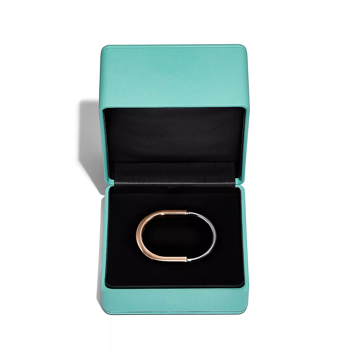 [Haelin Jewelry]LOCK BRACELET ROSE AND WHITE GOLD