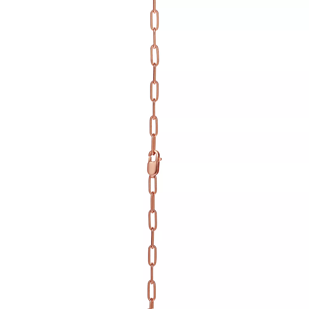 [Haelin Jewelry]LOCK MEDIUM PENDANT PINK DIAMOND PINK GOLD NECKLACE