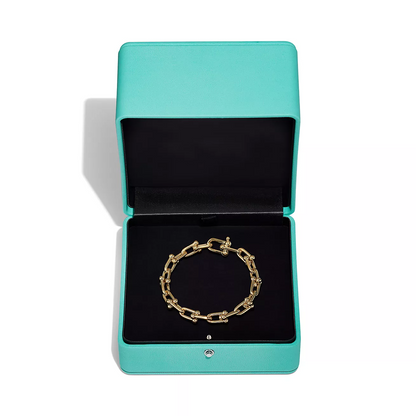 [Haelin Jewelry]HARDWEAR MEDIUM LINK 20 MOTIF GOLD BRACELET