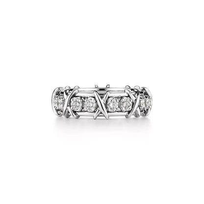 [Haelin Jewelry]SIXTEEN STONE SILVER RING