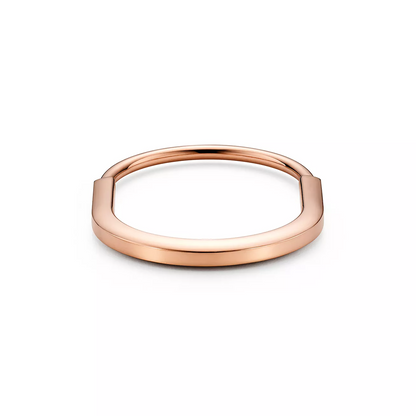 [Haelin Jewelry]LOCK BRACELET ROSE DIAMOND PINK GOLD