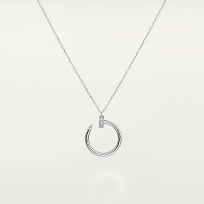 [⭐Haelin Jewelry]JUSTE NECKLACE SILVER