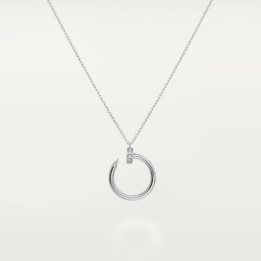 [⭐Haelin Jewelry]JUSTE NECKLACE SILVER