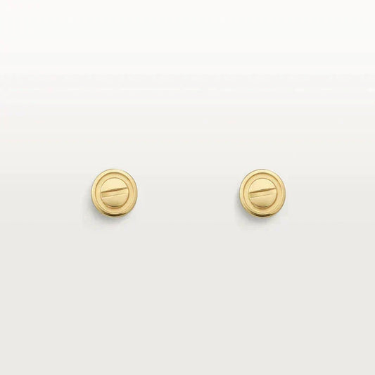 [⭐Haelin Jewelry]LOVE EARRINGS GOLD 10MM