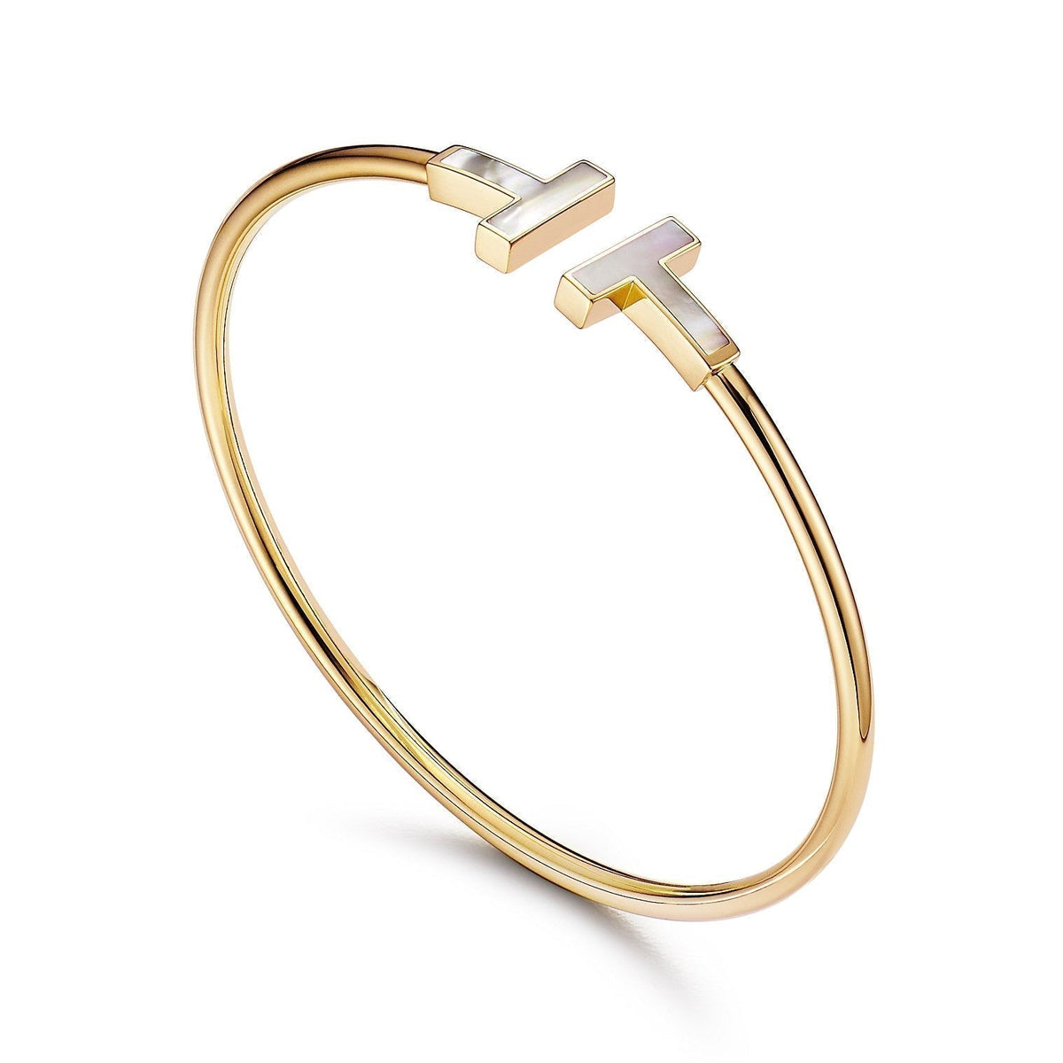 [Haelin Jewelry]T BRACELET 1.8MM MOP PINK GOLD