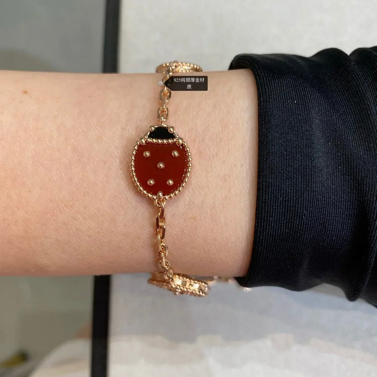 [⭐Haelin Jewelry]LUCKY SPRING 5 MOTIF BRACELET