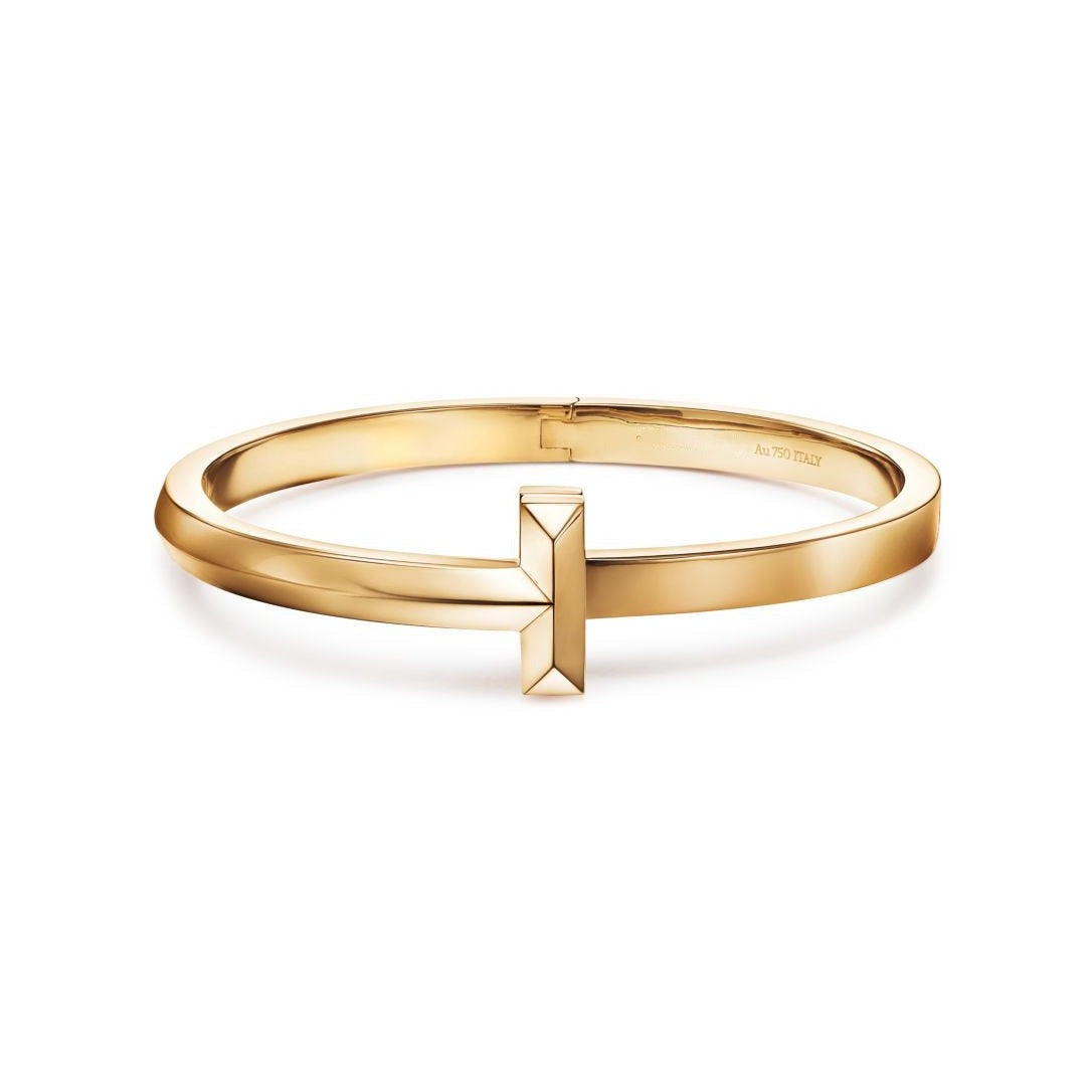 [Haelin Jewelry]T1 WIDE HINGED BANGLE BRACELET