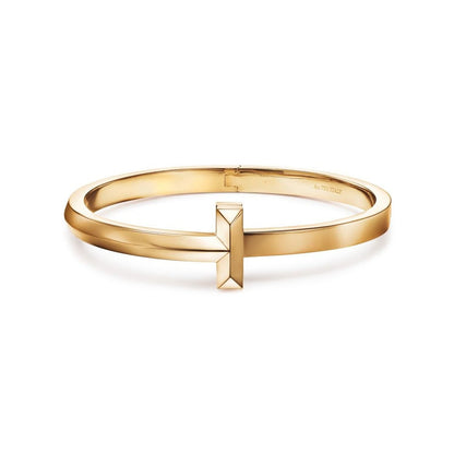 [Haelin Jewelry]T1 WIDE HINGED BANGLE BRACELET