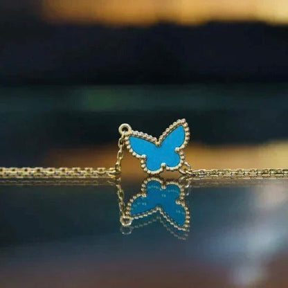 [⭐Haelin Jewelry]BUTTERFLY TURQUOISE BUTTERFLY BRACELET