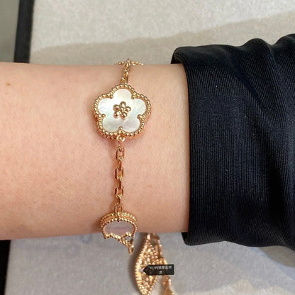 [⭐Haelin Jewelry]LUCKY SPRING 5 MOTIF BRACELET