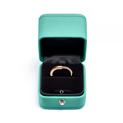 [Haelin Jewelry]LOCK RING PINK GOLD