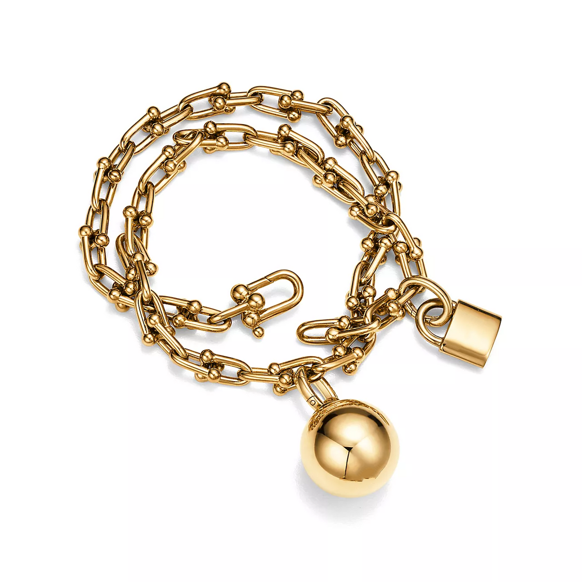 [Haelin Jewelry]HARDWEAR SMALL WRAP GOLD BRACELET