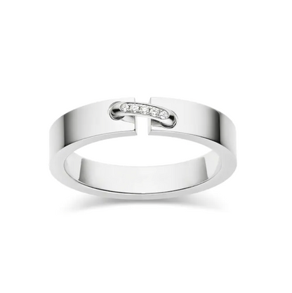 [⭐Haelin Jewelry]ALLIANCE LIENS VIDENCE DIAMOND 4MM RING