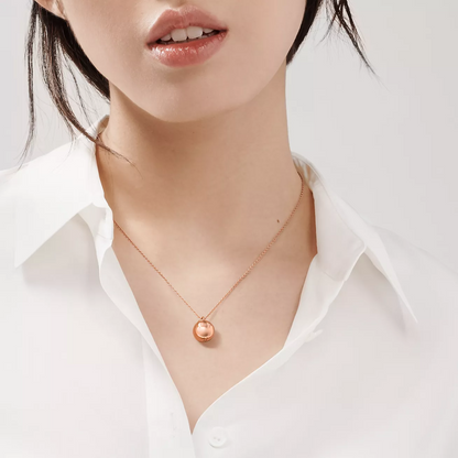 [Haelin Jewelry]BALL PENDANT 12.75MM NECKLACE
