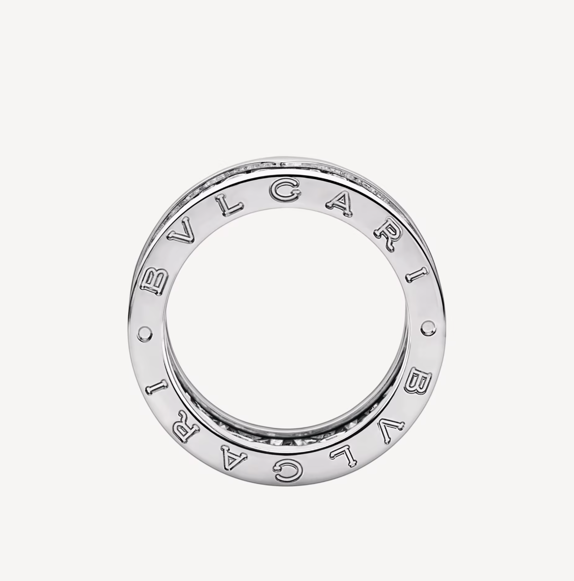 [⭐Haelin Jewelry]ZERO 1 WITH PAVED DIAMONDS ON THE SPIRAL RING