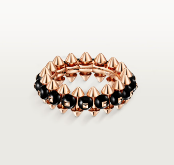 [⭐Haelin Jewelry]CLASH ELEGANT ROSE GOLD RING FEATURING NATURAL AGATE