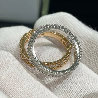 [⭐Haelin Jewelry]PERLEE DIAMOND ROSE GOLD RING