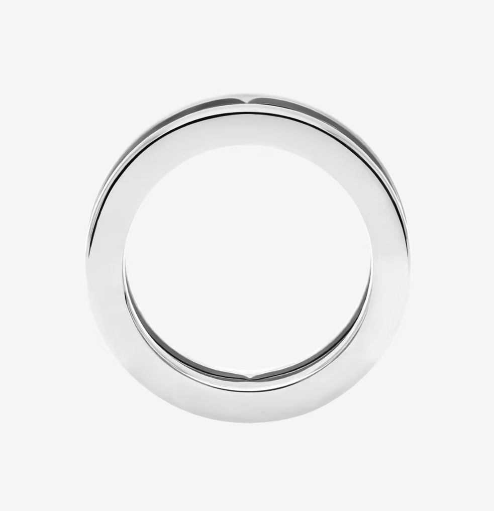 [⭐Haelin Jewelry]ZERO 1 ONE-BAND WITH OPENWORK LOGO SPIRAL RING