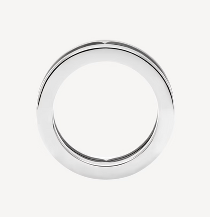 [⭐Haelin Jewelry]ZERO 1 ONE-BAND WITH OPENWORK LOGO SPIRAL RING