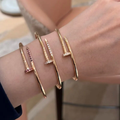 [⭐Haelin Jewelry]JUSTE BRACELET 2.5MM DIAMONDS NEW