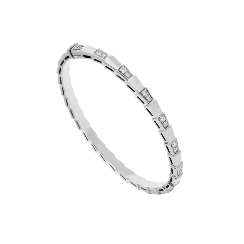 [⭐Haelin Jewelry]SERPENTI BRACELET SILVER DIAMOND