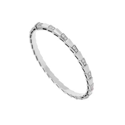 [⭐Haelin Jewelry]SERPENTI BRACELET SILVER DIAMOND