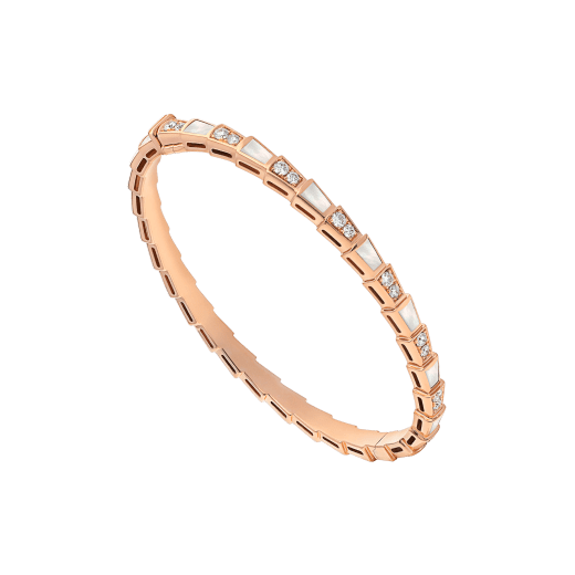 [⭐Haelin Jewelry]SERPENTI BRACELET PINK GOLD MOP DIAMOND