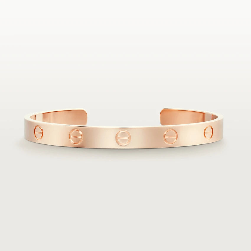 [⭐Haelin Jewelry]LOVE BRACELET 6.1MM OPEN CUFF