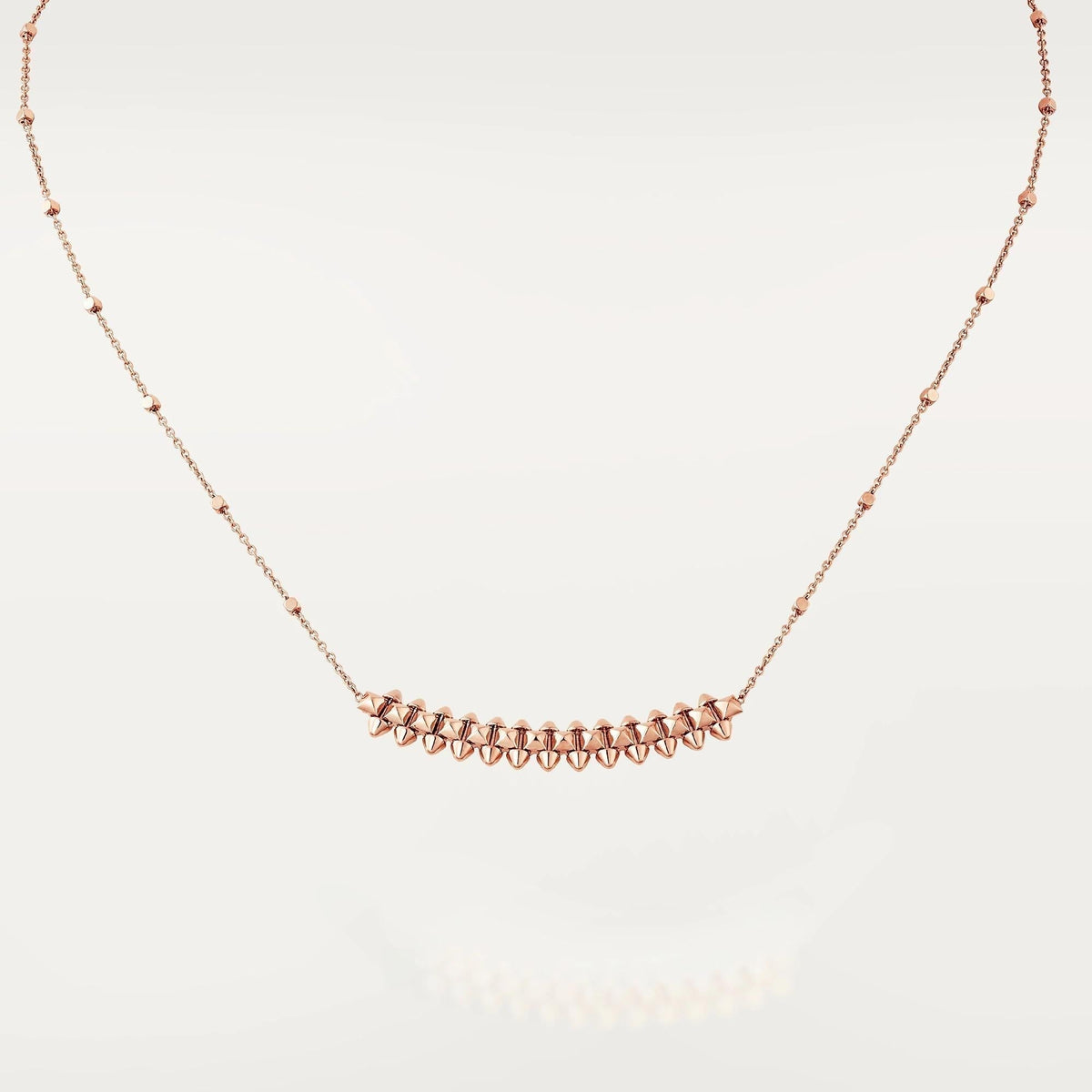 [⭐Haelin Jewelry]CLASH PINK GOLD NECKLACE