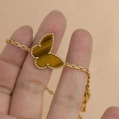 [⭐Haelin Jewelry]LUCKY SPRING 5 MOTIF GOLD BRACELET